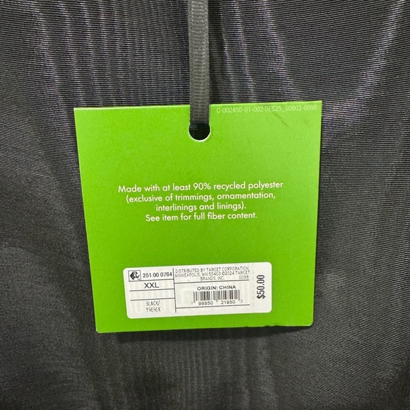 Kate Spade New York x Target NWT Black Asymmetrical Tiered Ruffle Midi Dress - Picture 7 of 7